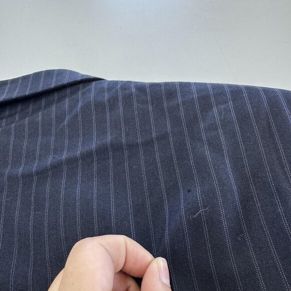 Jack Victor Loro Piana Blazer Mens 44 L Wool  Ridley CT Nordstrom Pinstripe - Picture 14 of 14